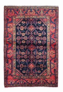 Teppich Hamadan Handgeknüpft Perserteppich Orientteppich Carpet Rug 148x100cm - Bild 1 von 8