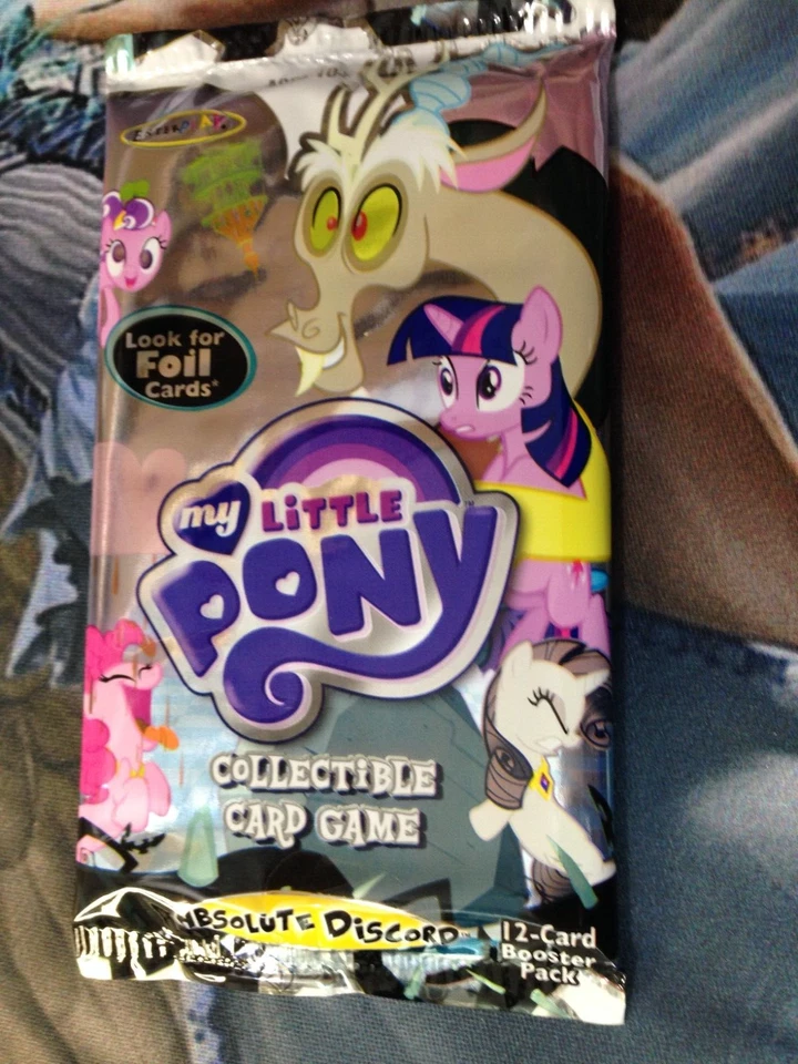 My Little Pony "Absolute Discord" 12-Card Sealed Booster   X1 - Image 1 of 1