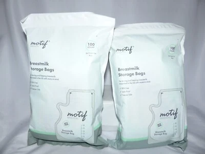 Bolsas de almacenamiento de leche materna médica Motif 200 unidades (bolsas de 2-100 quilates) Foto 1 de 2