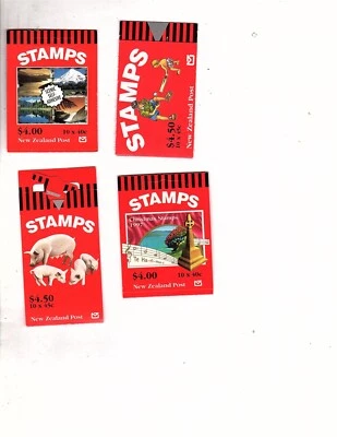 NEW ZEALAND MINT BOOKLET PANE STRIP STAMPS 22 booklets (mb27 - Image 1 of 4
