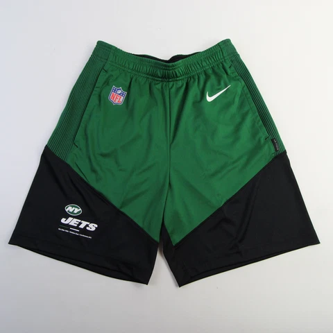New York Jets Nike OnField Athletic Shorts Men's Green/Black New Cover