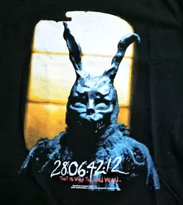 2021 Donnie Darko Movie Promo Bootleg Rare Limited Edition T Shirt Medium - Picture 1 of 7
