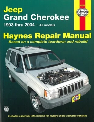 Haynes Handbuch: Chrysler Jeep Grand Cherokee  Reparatur-Buch/Reparaturanleitung - Bild 1 von 3
