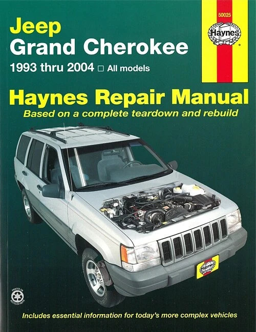 Haynes Handbuch: Chrysler Jeep Grand Cherokee  Reparatur-Buch/Reparaturanleitung - Bild 1 von 3