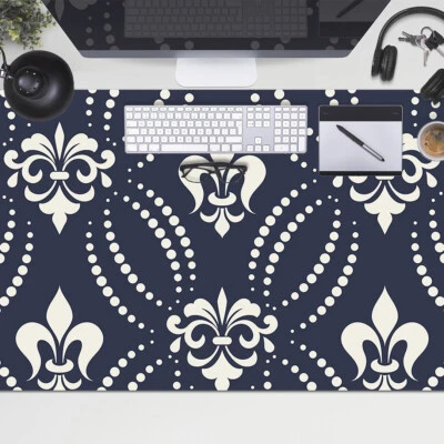 Schreibtisch Auflage Schreibtischmatte Tischunterlage Klassisches Design 100x50 - Bild 1 von 4