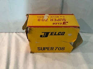 VINTAGE Jelco Nihon Cine Industry 708 Super Movie Camera Japan Collectable - Picture 1 of 11