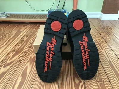 GENUINE HARLEY DAVIDSON MENS SIZE 15 DIPSTICK 6” RIDING BOOT NIB PERECT 91610  - Image 1 of 4