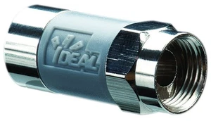 TLC Tool Less Compression Connector for RG6 Cable 40 lbs Retention Indoor Use - Picture 1 of 9