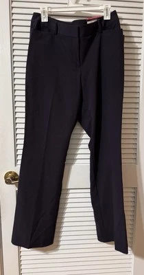 Pantalón Worthington Damas Talla 10 Azul Marino Calce Curvilíneo Perfecto Nuevo con Etiquetas Foto 1 de 4