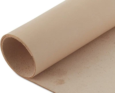 Piel de cuero CP 3-4 oz - herramientas curtidas vegetales - cuero crudo 5 x 6  Foto 1 de 4