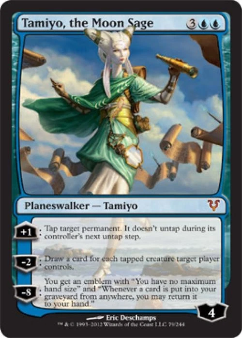 MTG English Tamiyo, the Moon Sage NM Normal Avacyn Restored - Image 1 of 1