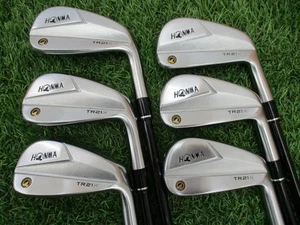 Honma TOUR WORLD TR21 X Iron Set 5-10 6pc Flex Regular VIZARDTR20−65 Graphite - Picture 1 of 5