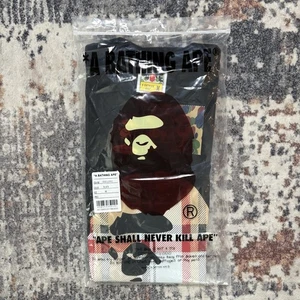 A Bathing Ape T-Shirt BAPE Check By Bathing Ape Schwarz Größe: M Neu mit Etikett - Bild 1 von 7