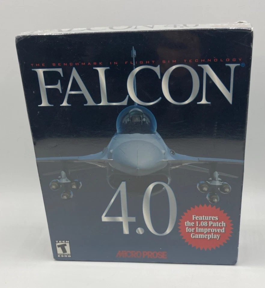 Falcon 4.0 MicroProse Flight Simulator New Sealed - Image 1 of 1