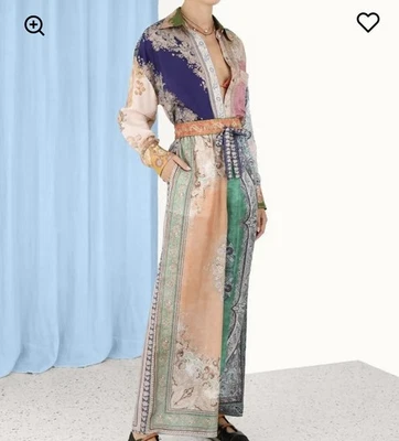 Conjunto de pantalones y camisa Zimmermann “Anneke” | Seda | Talla 2 Foto 1 de 4