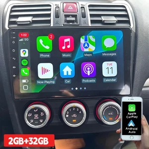 Radio estéreo para coche Subaru Forester WRX Impreza 2015-2018 Android Apple CarPlay - Imagen 1 de 15