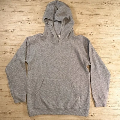 Lululemon Women’s Size 10 Gray Cotton Blend Hoodie Sweatshirt - Image 1 of 4