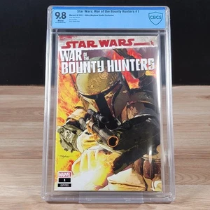 Star Wars War of the Bounty Hunters #1 Mike Mayhew Marvel Comic 2021 CBCS 9.8 NM - Picture 1 of 7