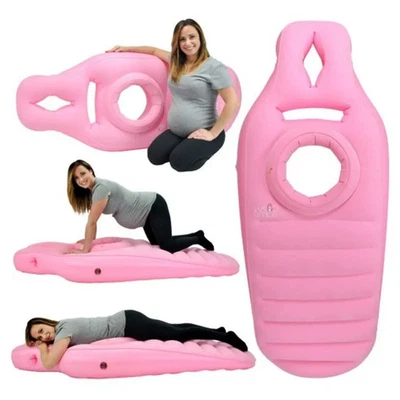 Almohada inflable para embarazo Estera de yoga para mujeres embarazadas Estera inflable Colchón  Foto 1 de 4