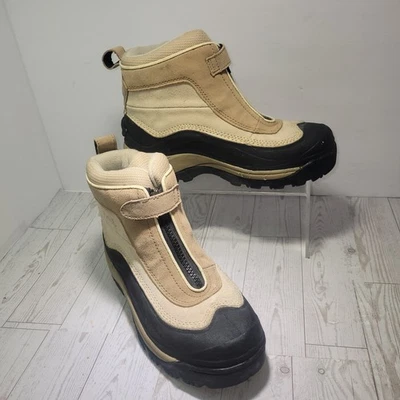 Cabelas Dry Plus Thinsulate Botas de Invierno Mujer 8 Beige Negro Impermeable Gamuza Foto 1 de 4