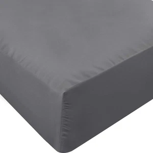Queen Fitted Sheet - Bottom Sheet - Deep Pocket - Soft Microfiber - Shrinkage... - Picture 1 of 6