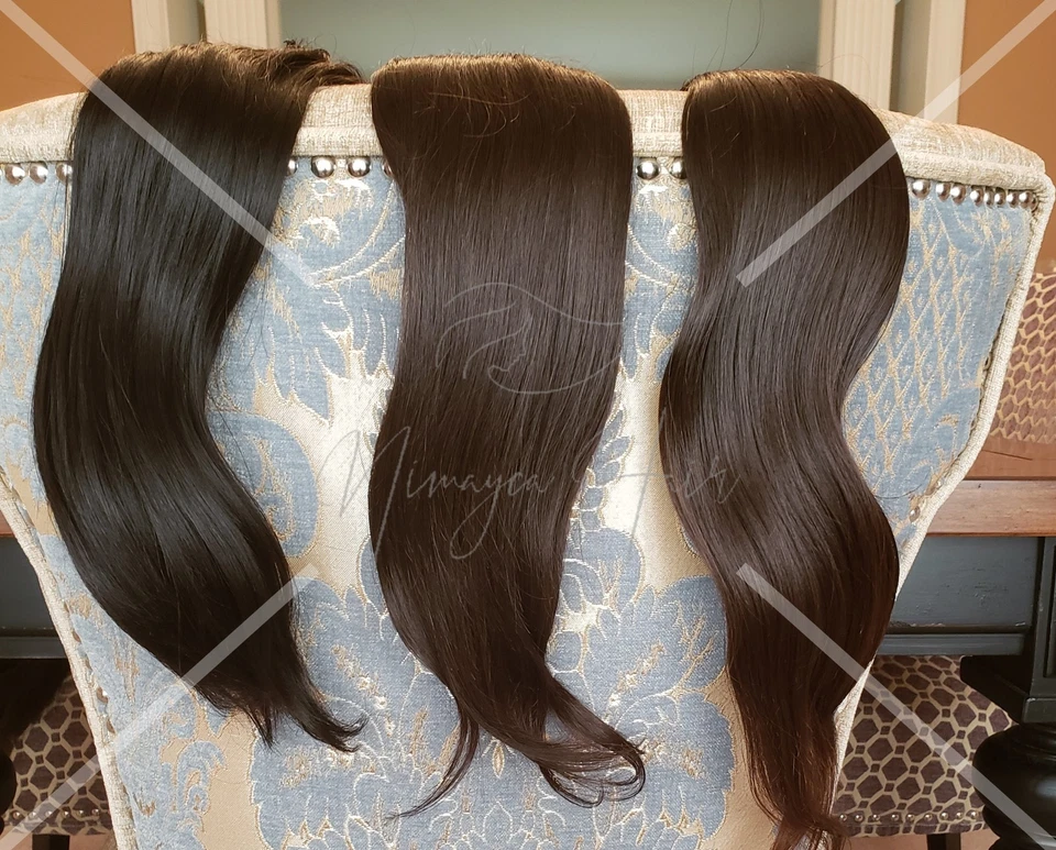 Подлинные необработанные индийские прямые наращивания волос - Изображение 1 из 1