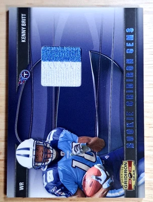 Kenny Bitt (RC, MEM) 💎 2009 Donruss Gridiron Rookie Gems - Titans - Image 1 of 3
