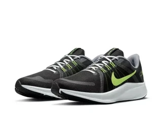 Hombres Nike Quest 4 Zapatos de Entrenamiento para Correr Negros/Voltios - Gris Humo Oscuro Talla 12.5 - Imagen 1 de 6