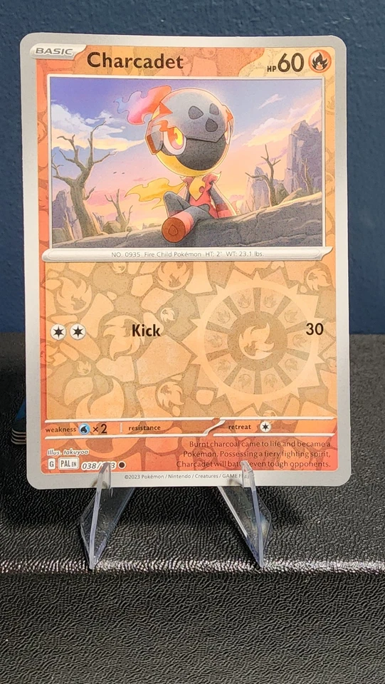 Charcadet - Reverse Holo SV02: Paldea Evolved 038/193 NM - Image 1 of 1