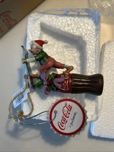 Jim Shore Coca Cola Elf Ornament 6001002 - Picture 1 of 5