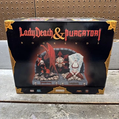 Figura Estatua Lady Death & Purgatori Finales Libro En Caja Edición Limitada SELLADA Foto 1 de 4