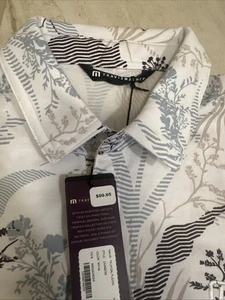 Travis Mathew Multi Color Polo Shirt Men's Sz Medium  NWT $99 Free Shipping - Picture 1 of 7