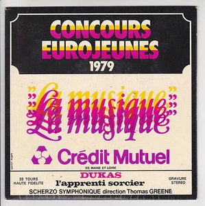 Dukas -L'Wizard 33 RPM 6 11/16in London Symphony Orchestra Pub Credit Mutual - Picture 1 of 1