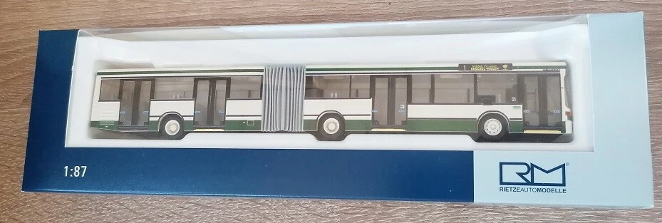 Rietze 76424 - 1/87 Mercedes-Benz O 405 GN2 RSV Reutlingen - Nuovo - Immagine 1 di 1