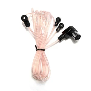 Antena FM 75 Ohm Typ F Wtyczka męska do domowego radia Stereo Odbiornik sygnału Antena - Zdjęcie 1 z 10