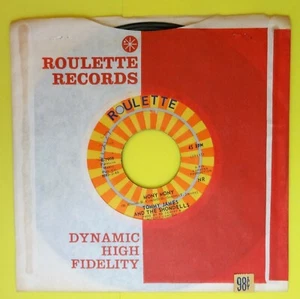 "TOMMY JAMES & the SHONDELLS" Sing MONY MONY & ONE TWO THREE  - 45 record - Imagen 1 de 3
