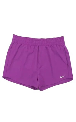 Girl's Nike One Dri-Fit Loose Fit Purple Shorts New Size LARGE ( Kids) - Image 1 of 2