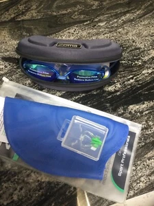 Swimming Goggles for Men Women Adult Kids Diving Googles Anti Fog w/ Cap - Picture 1 of 6