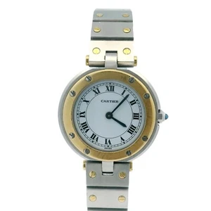 Cartier Santos Ronde Ref. Cuarzo acero/oro 8191 de 1986 vintage - Imagen 1 de 4