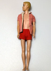Top Vintage 1960 Barbie Ken #750 Mattel eine bemalte blonde Haare Puppe - Bild 1 von 14