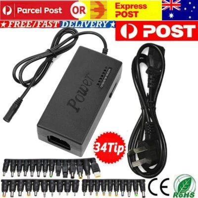 DC12-24V Adjustable Universal Power Supply Charger Adapter For Notebook Laptop - image 1 of 4