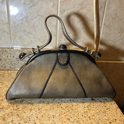 Cartera de mano artesanal única de colección de los años 60 de Continental 14" L X 7" W Foto 1 de 4