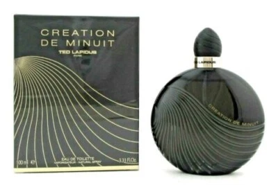 Creation de Minuit de Ted Lapidus 3,3 oz. Eau de Toilette Spray para Mujer. Nuevo   Foto 1 de 3