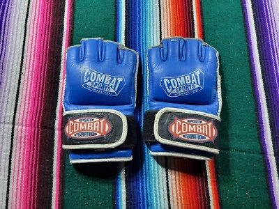Guantes MMA estilo profesional internacional deportes de combate vintage talla mediana Foto 1 de 4