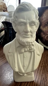 Vintage Avon President Lincoln Bust Bottle - Wild Country After Shave - Picture 1 of 9