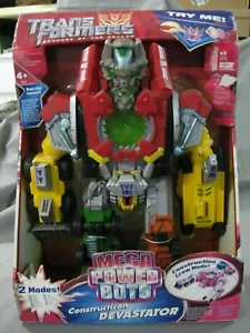 TRANSFORMERS REVENGE OF THE FALLEN MEGA POWER BOTS DEVASTATOR DECEPTICON - Picture 1 of 10