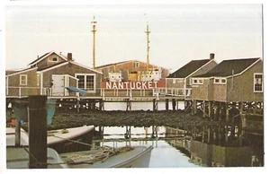 Cartolina Welcome To The FAR-AWAY Island NANTUCKET Massachusetts MA Koppel - Foto 1 di 2