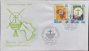 1985 43o Congreso Eucarístico Internacional FDC del Vaticano - Imagen 1 de 1