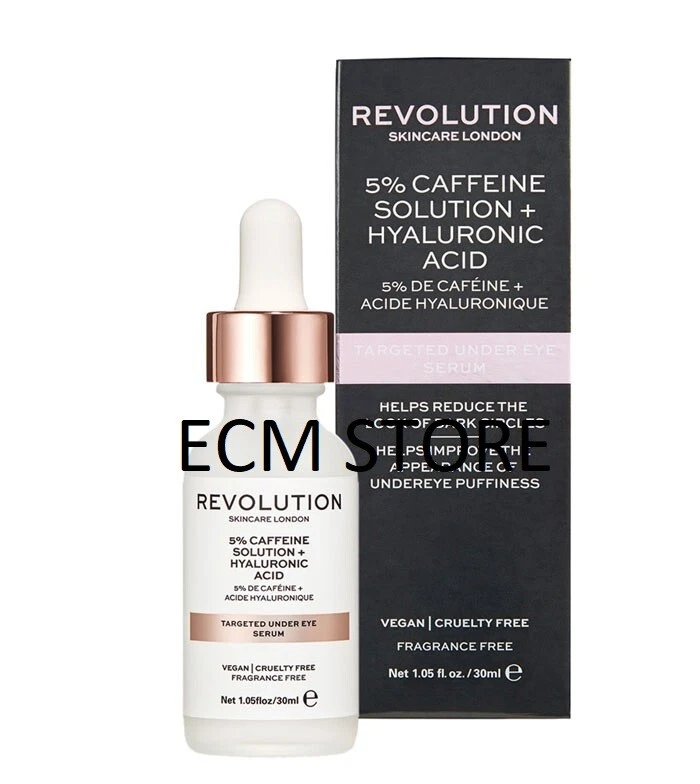 MAKEUP REVOLUTION REVOLUTION - Sérum Sous Les Yeux - Caféine à 5% + Acide Hyaluronique / EBMM