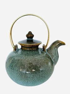 Rare Beautiful vintage 1986 Rörstrand Tea pot 20 cm high by GÖSTA GRÄHS. - Picture 1 of 7